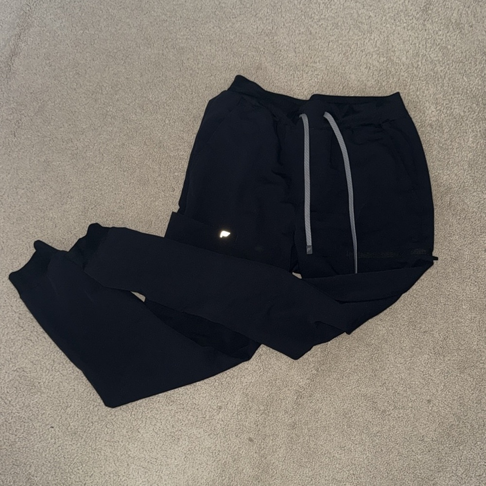 FABLETICS black scrub jogger bottoms